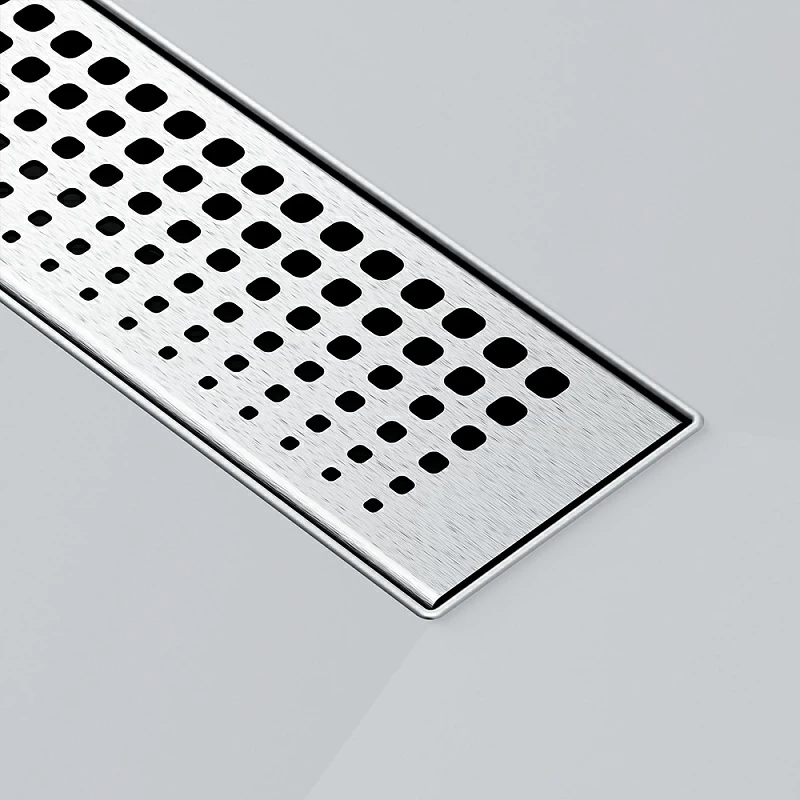 Душевой трап (лоток) 40 AM.PM MasterFlow W01SC-P11-040-01SB комбинированный затвор со стальной матовой решеткой