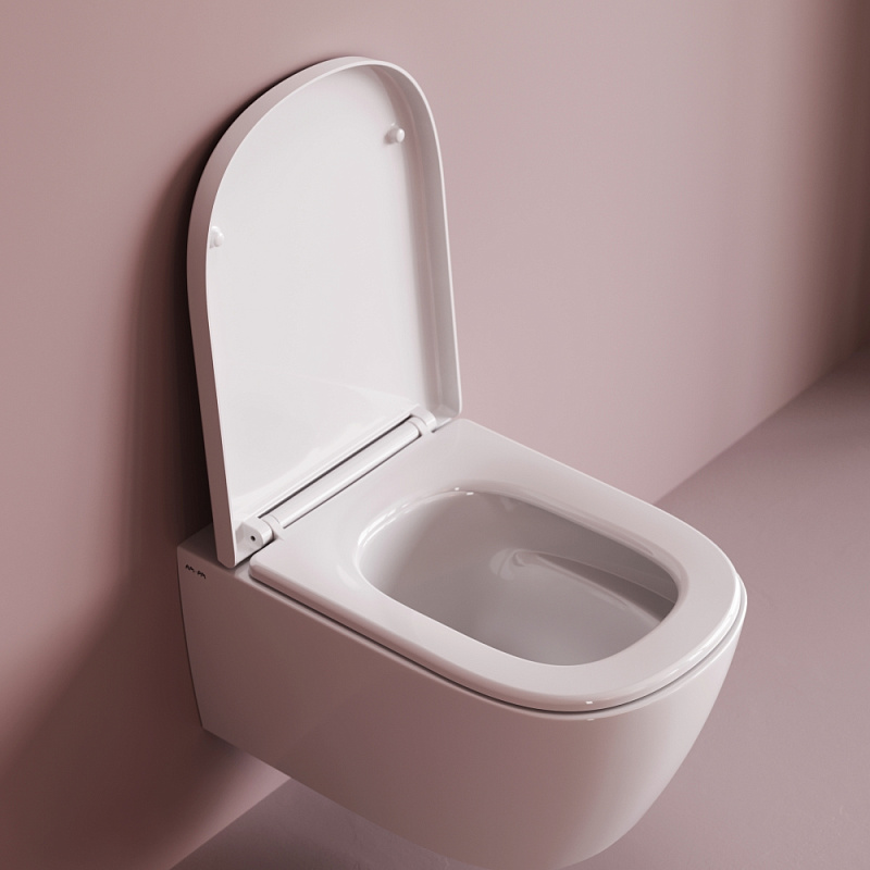 Унитаз подвесной AM.PM Libre C601901SC торнадо безободковый с сиденьем микролифт, белый