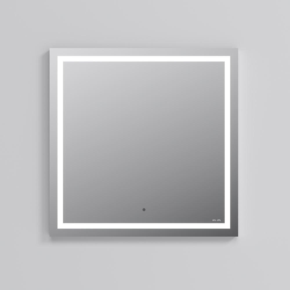 Универсальное зеркало настенное с контурной LED-подсветкой, 70 см Gem M91AMOX0701WG, Серебристый