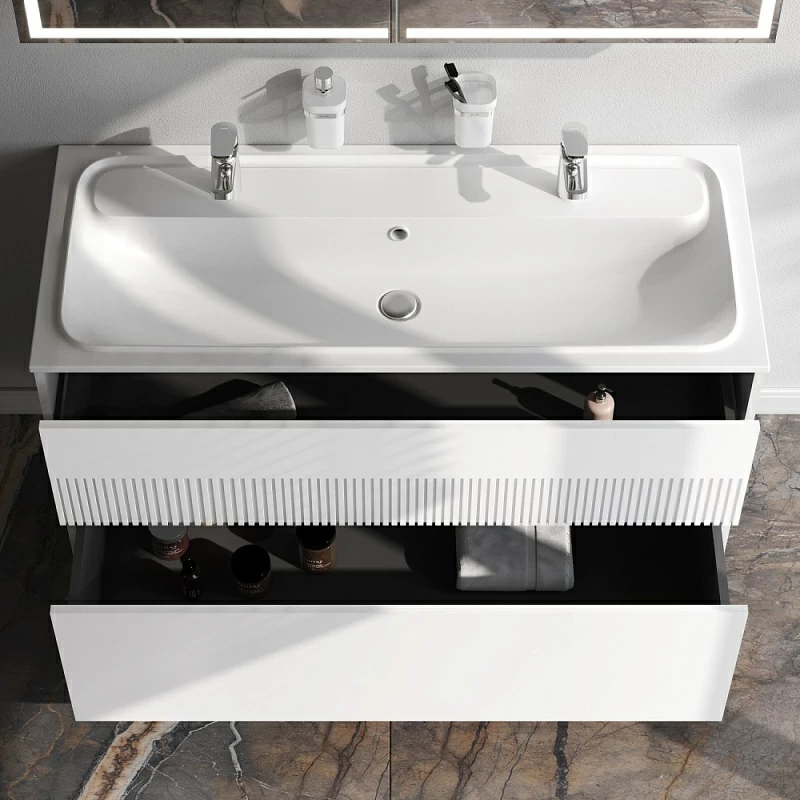 Тумба под раковину 120 AM.PM Func M8FFUX1202WM белая матовая