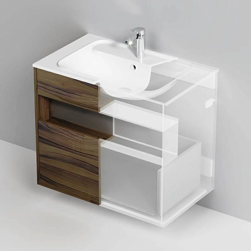 Тумба под раковину 80 AM.PM Func M8FFUX0801OF под дерево