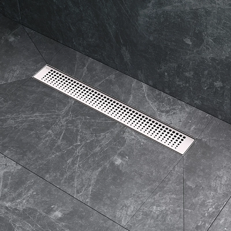 Душевой трап (лоток) 50 AM.PM MasterFlow W01SC-P11-050-01SB комбинированный затвор со стальной матовой решеткой