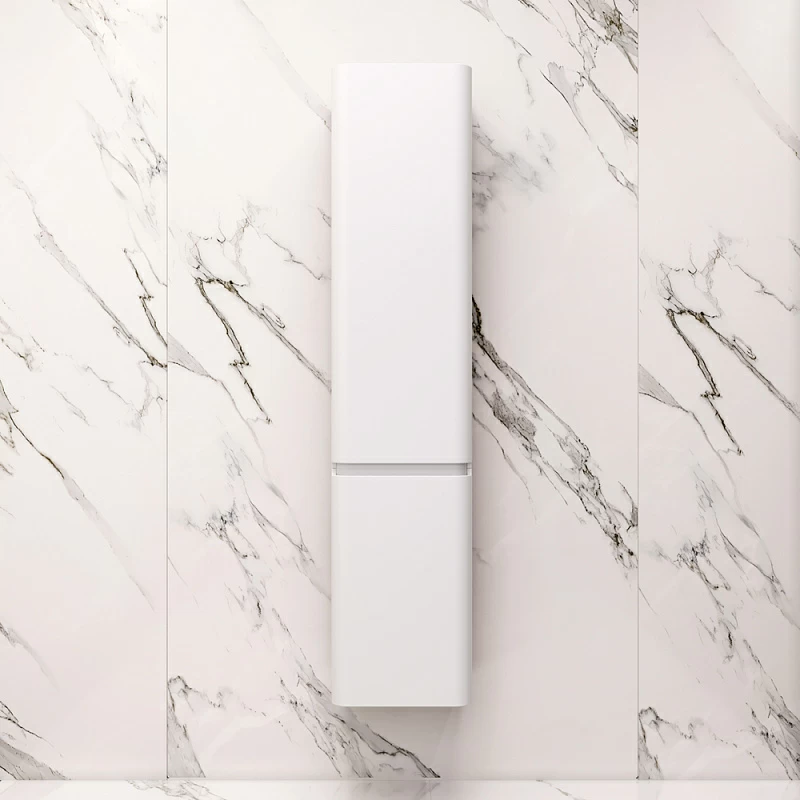 Шкаф-пенал для ванной 40 AM.PM Sensation M30CHR0406WG навесной правый белый глянец