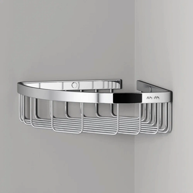 Полка в ванную угловая AM.PM Sense L A7452100 хром