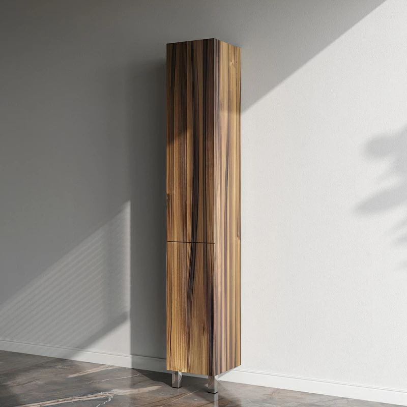 Шкаф-пенал для ванной 30 AM.PM Gem M90CSR0306HF напольный правый орех