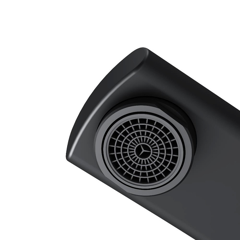 Смеситель для ванны и душа AM.PM X-Joy F85A50022 терсмостат, поворотный излив, черный