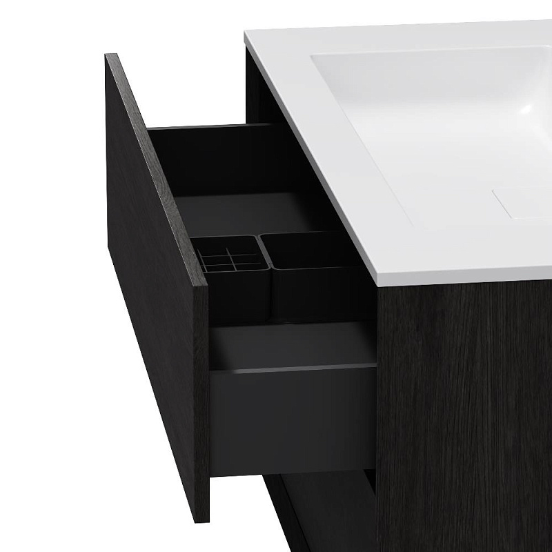 Тумба с раковиной 100 AM.PM Libre M60-FHX1002OF-WPC100SWM подвесная под дерево