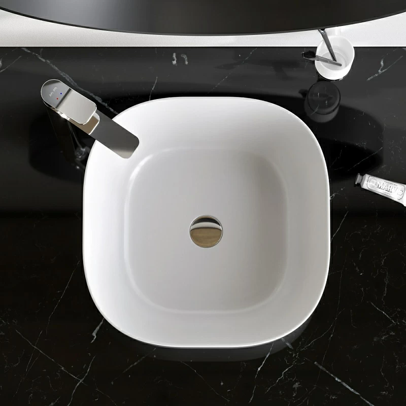 Раковина накладная 43 AM.PM Func M8FWCC30430WG белая