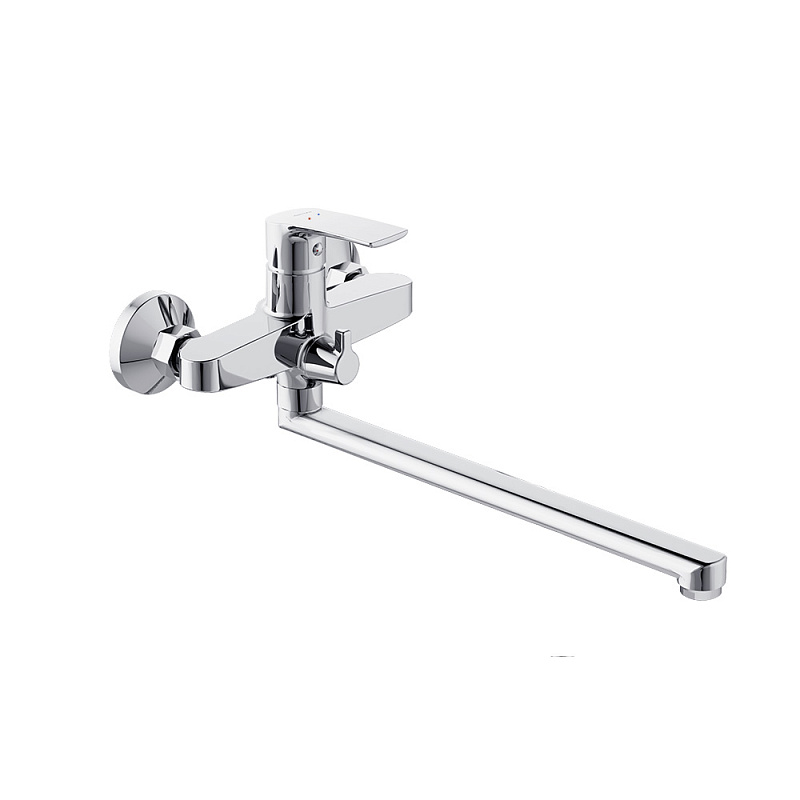 Смеситель для ванной и душа Damixa Eclipse 2.0 489000000 длинный излив, хром