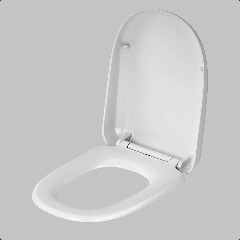 Сиденье (крышка) для унитаза AM.PM Sensation C307851WH с микролифтом, дюропласт, белое