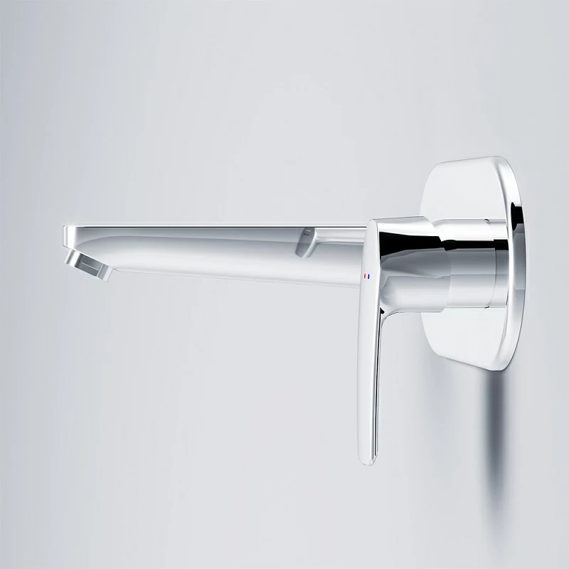 Смеситель для раковины (умывальника) AM.PM Gem F90A72200 хром встраиваемый