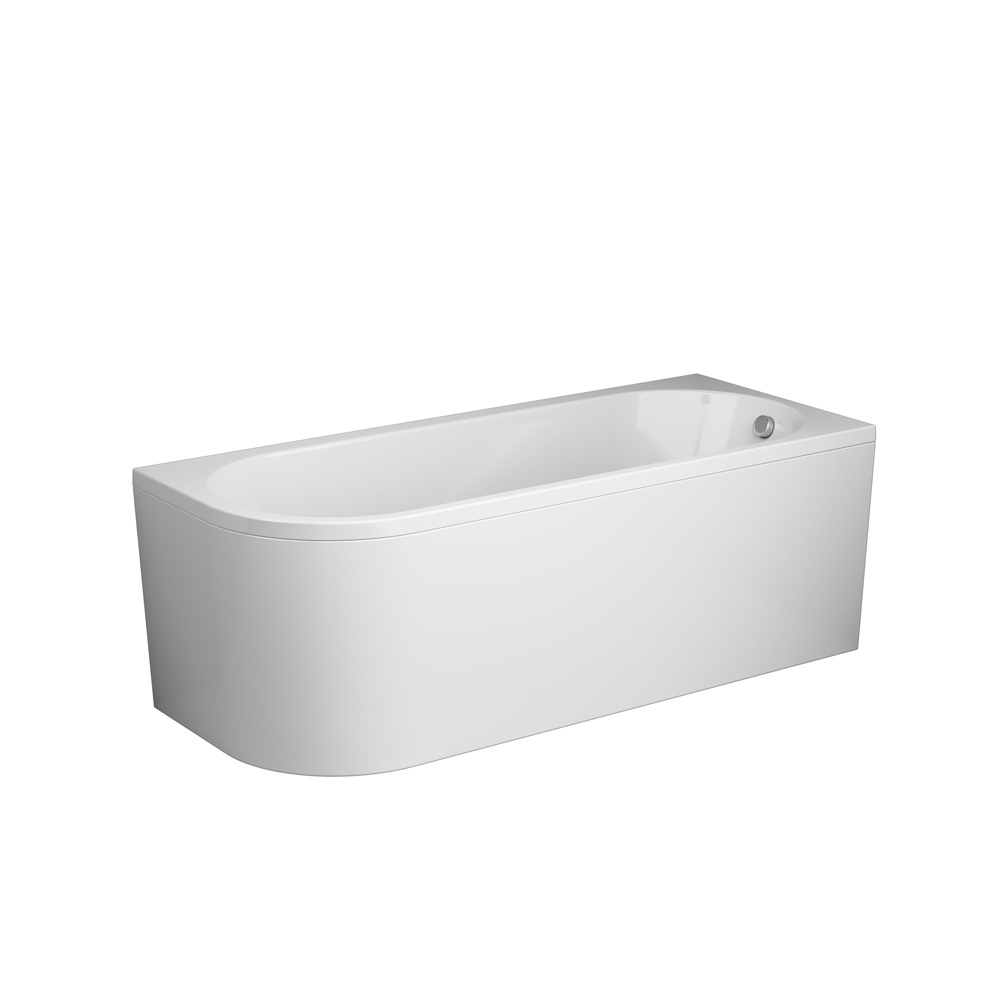 Ванна акриловая угловая правосторонняя, 170x70 см X-Joy W94A-170R70W-A, Белый