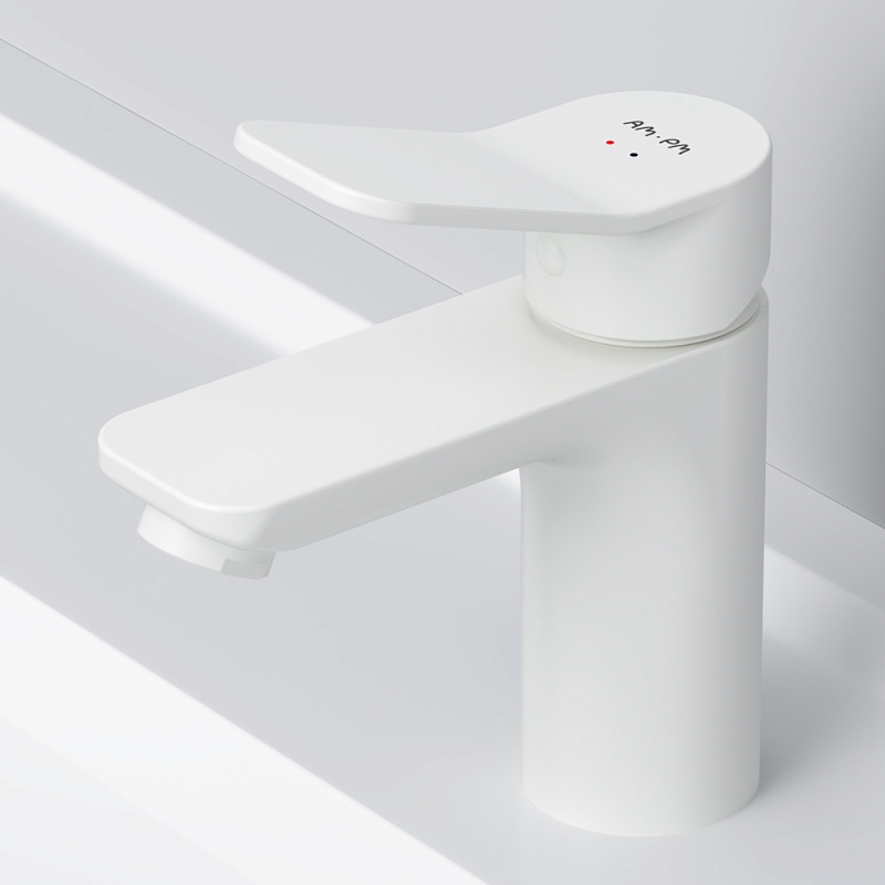 Смеситель для раковины (умывальника) AM.PM X-Joy F85A02133 белый