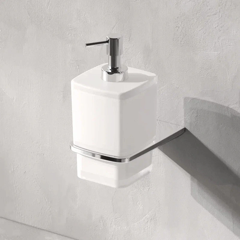 Дозатор для мыла настенный стеклянный AM.PM Inspire 2.0 A50A36900 хром