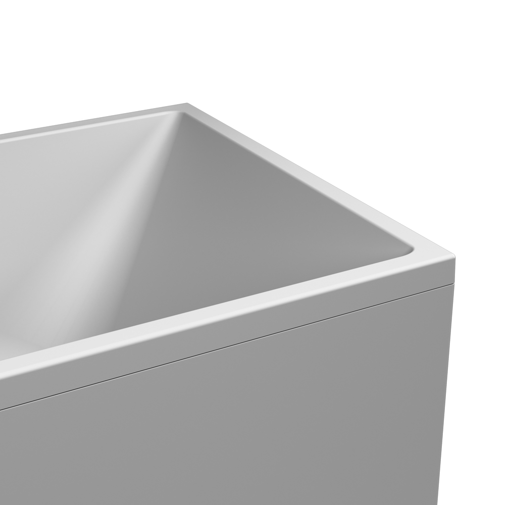 Ванна акриловая 170x75 см Libre W60A-170-075W-A, Белый
