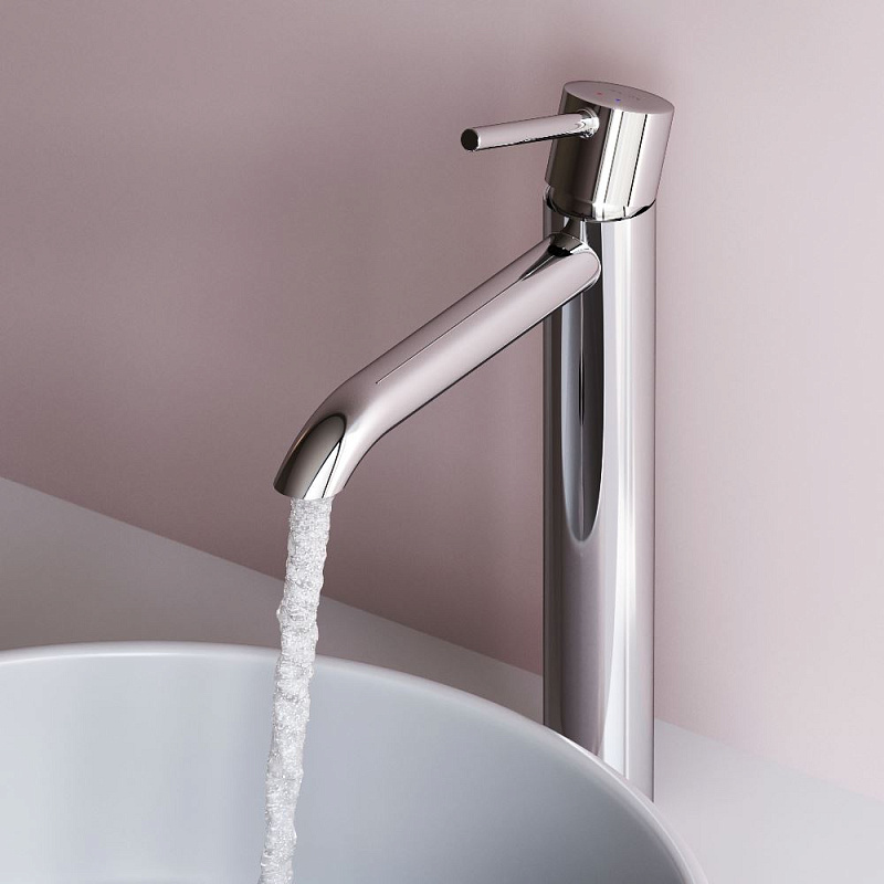 Смеситель для раковины (умывальника) AM.PM Libre F6092000 высокий хром