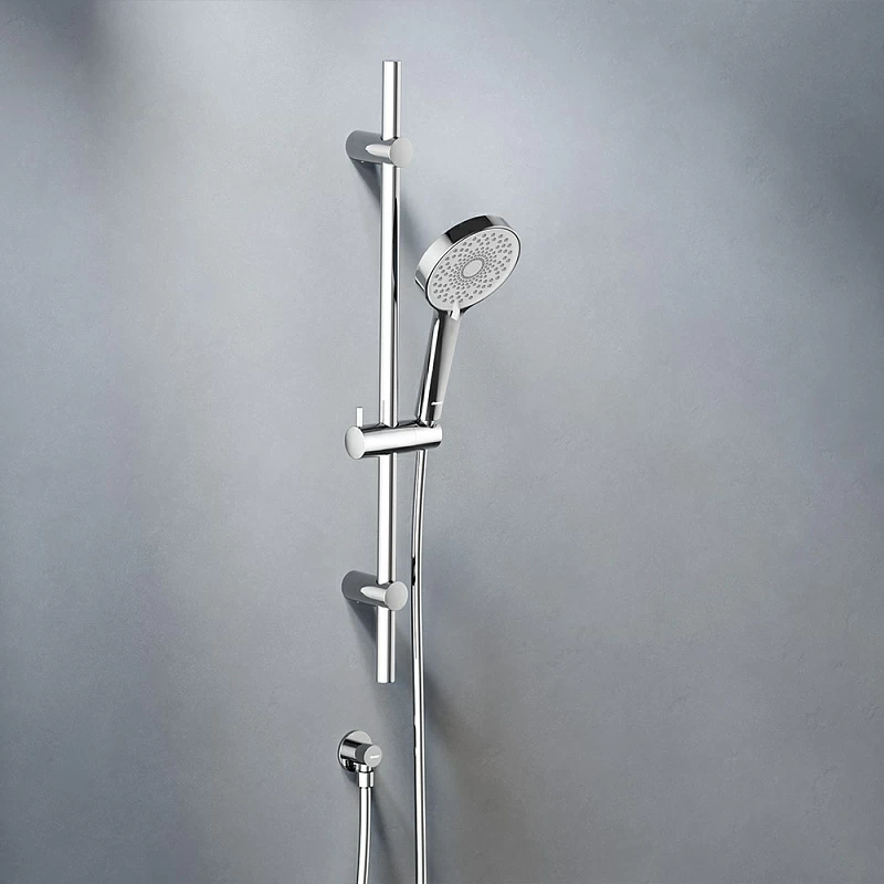 Встраиваемая душевая система Damixa Apollo 947530000 хром: тропический верхний душ, ручной душ