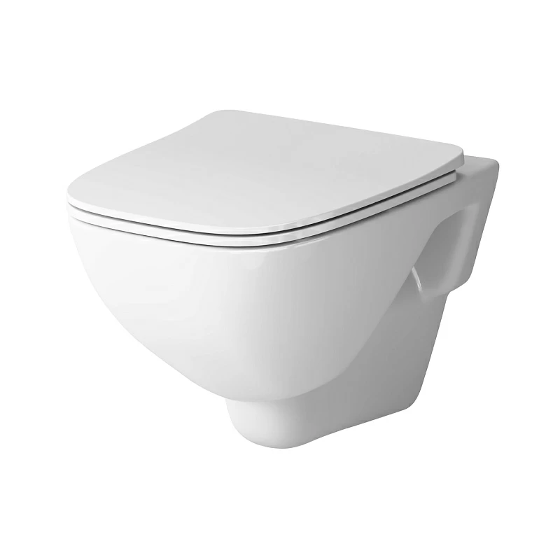 Унитаз подвесной AM.PM X-Joy C851701SC безободковый с сиденьем микролифт, белый