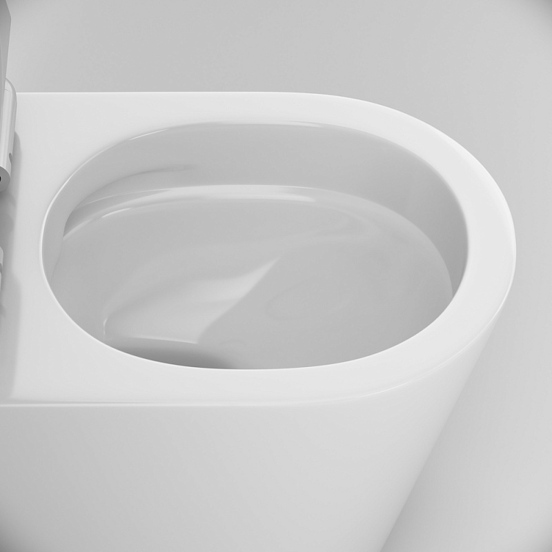 Унитаз подвесной AM.PM Sunny C85C1701SC безободковый с сиденьем микролифт