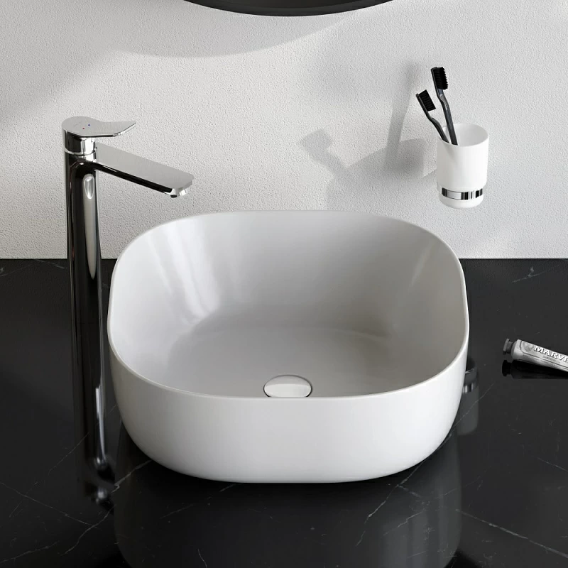 Раковина накладная 43 AM.PM Func M8FWCC30430WG белая