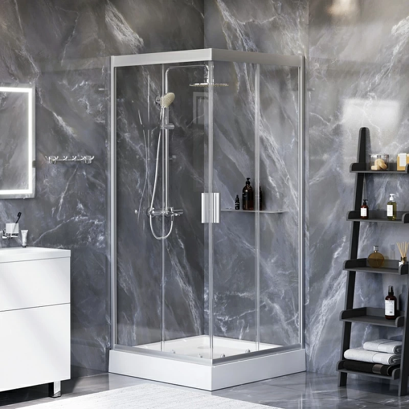 Секция ванны и душа AM.PM Gem WK90DF