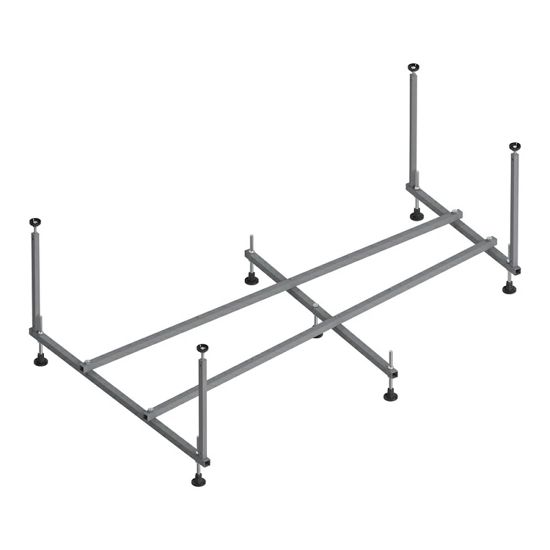 Каркас для ванны 170x110 AM.PM Like W80A-170U110W-R универсальный, серый