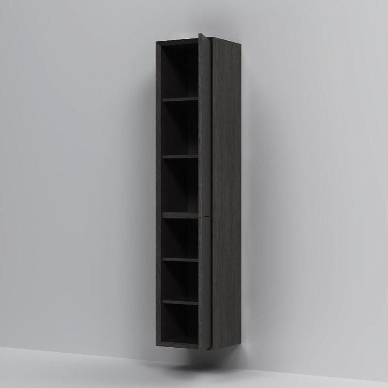 Шкаф-пенал для ванной 35 AM.PM Libre M60CHX0352OF навесной, правый/левый, под дерево