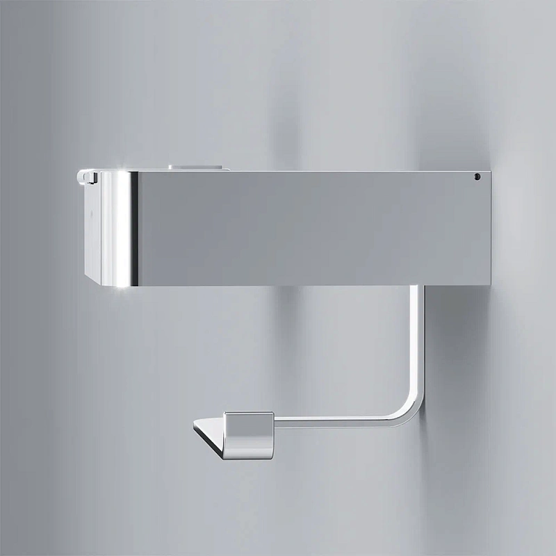 Держатель для туалетной бумаги настенный AM.PM Inspire 2.0 A50A341500 с полочкой, хром