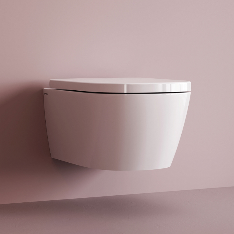 Унитаз подвесной AM.PM Libre C601901SC торнадо безободковый с сиденьем микролифт, белый