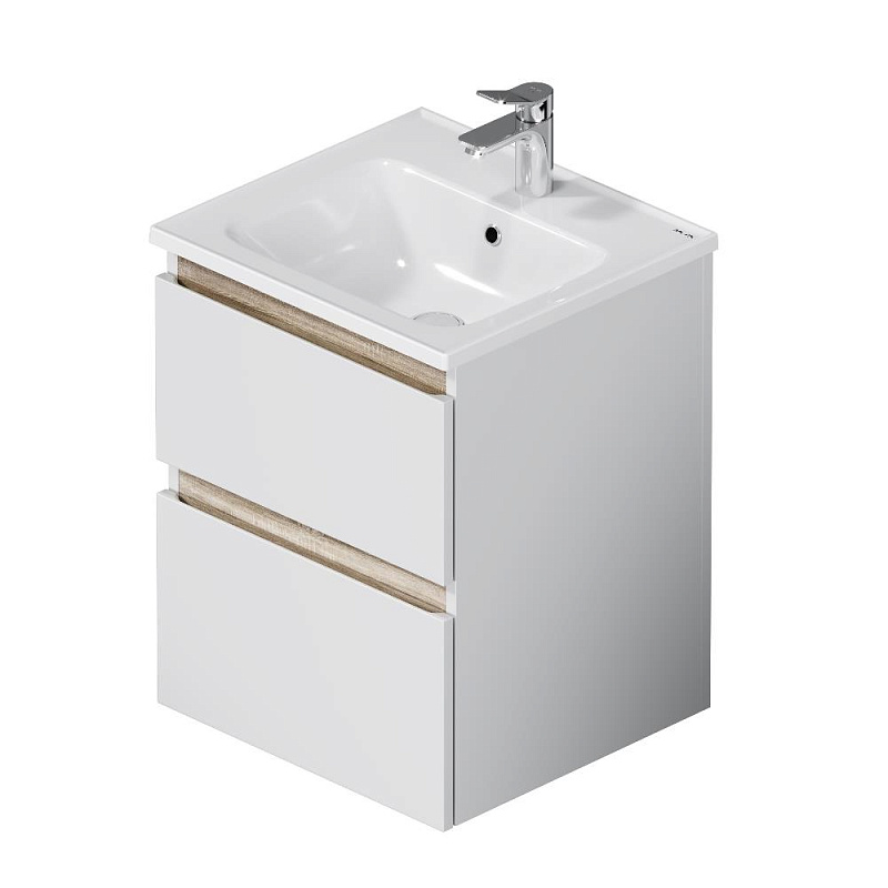 Тумба под раковину 50 AM.PM X-Joy M85AFHX0502WG подвесная белый глянец