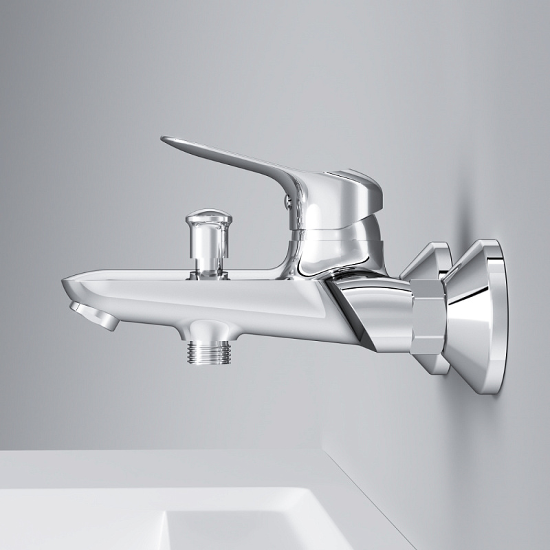 Смеситель для ванны и душа AM.PM Sunny F85C10000 хром