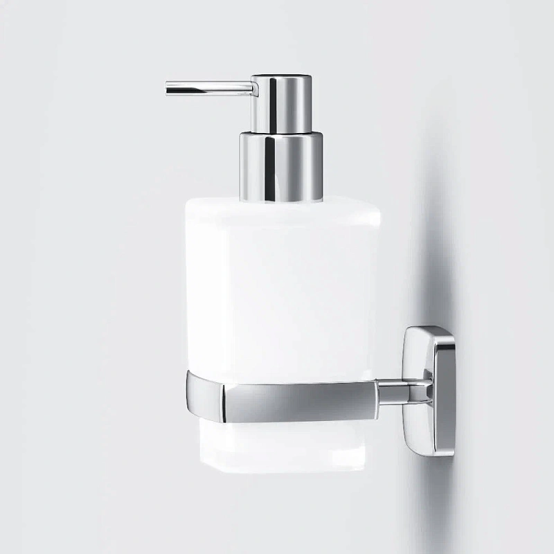 Дозатор для мыла настенный стеклянный AM.PM Gem A9036900 хром