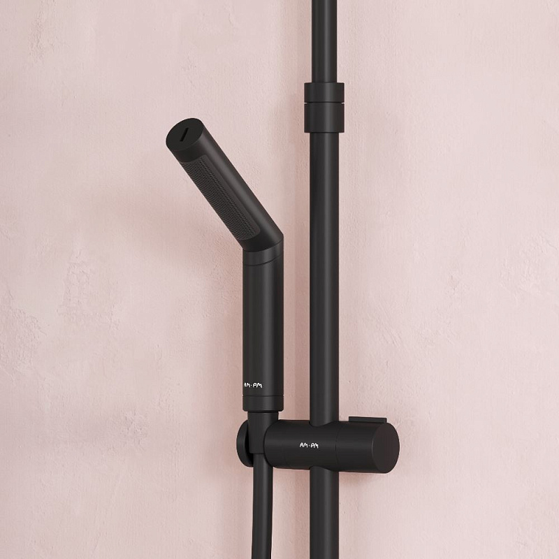 Лейка для душа AM.PM Libre F0260022 черная