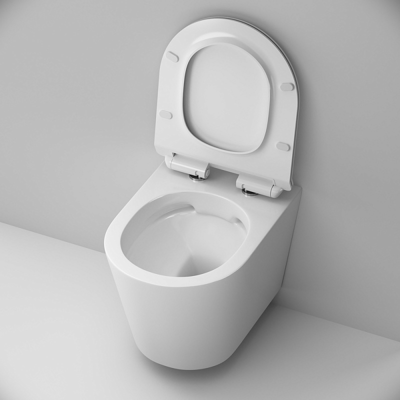 Унитаз подвесной AM.PM Sunny C85C1701SC безободковый с сиденьем микролифт