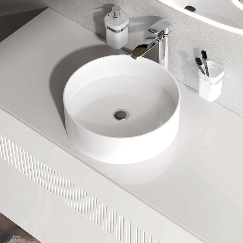 Раковина накладная 40 AM.PM Func M8FWCC40400WG белая