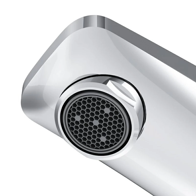 Смеситель для раковины (умывальника) AM.PM Gem F90A02400 с индикацией температуры, хром