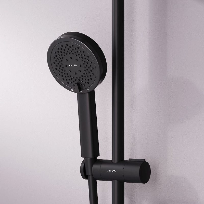 Лейка для душа AM.PM Above F029X022 черная