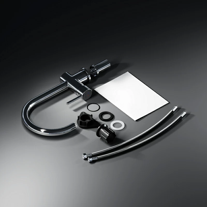 Смеситель для кухни AM.PM Like S F8007900 высокий, сенсорный, хром