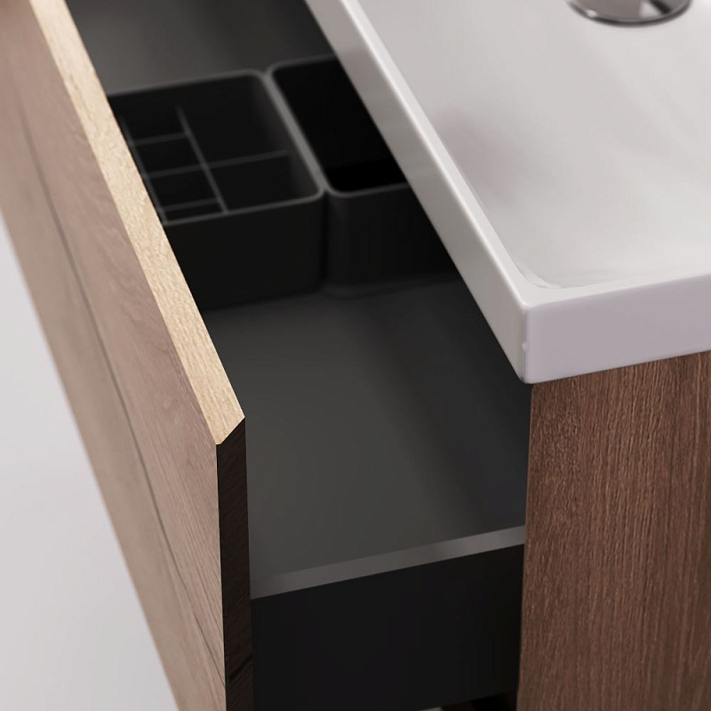 Тумба с раковиной 80 AM.PM Above M9X-FSX0802OF-WCC0800WG напольная,под дерево