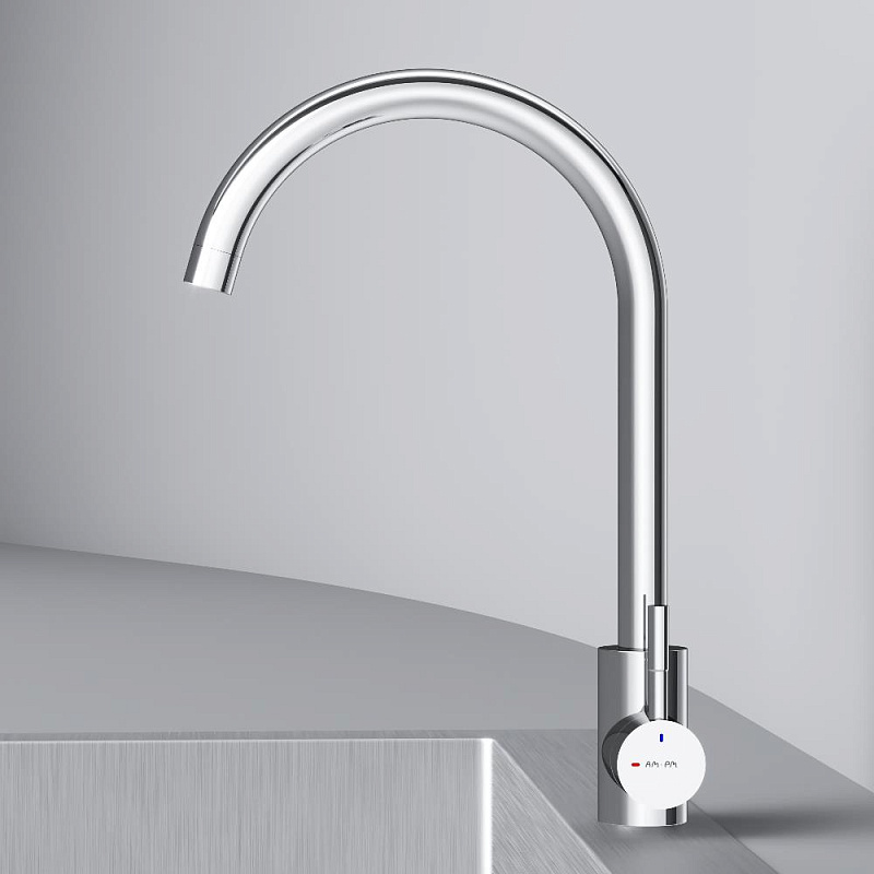 Смеситель для кухни AM.PM X-Joy S F85B07100 высокий, хром