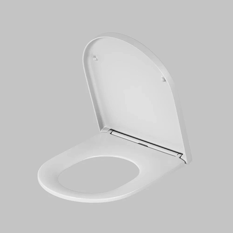 Сиденье (крышка) для унитаза AM.PM Spirit 2.0 C707858WH с микролифтом, дюропласт, белое