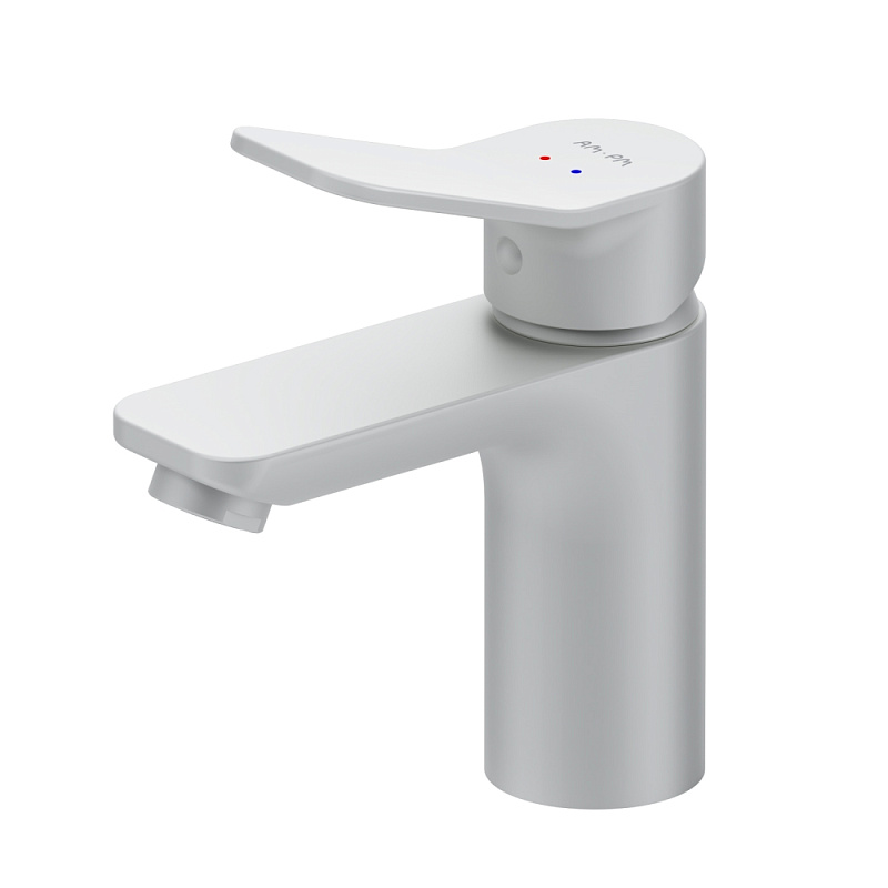 Смеситель для раковины (умывальника) AM.PM X-Joy F85A02133 белый