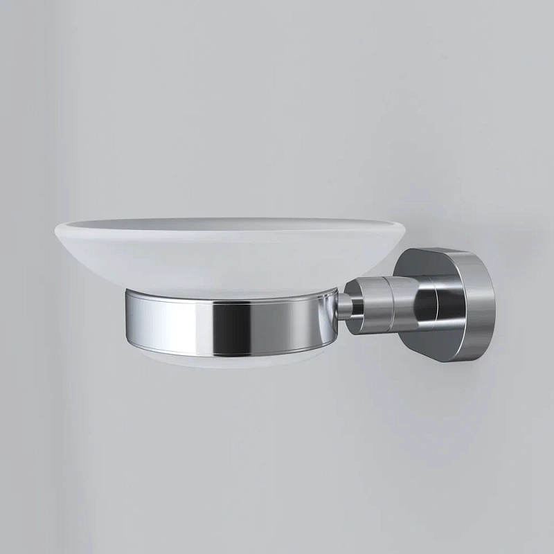 Мыльница стеклянная настенная AM.PM Sense A7434200 хром