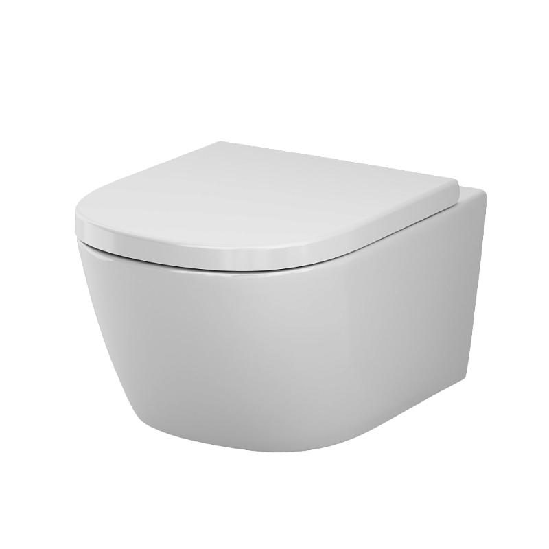 Унитаз подвесной AM.PM Libre C601900SC торнадо безободковый с сиденьем микролифт, белый