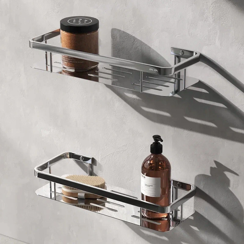 Полка в ванную AM.PM Sense L A7453200 двухъярусная  хром