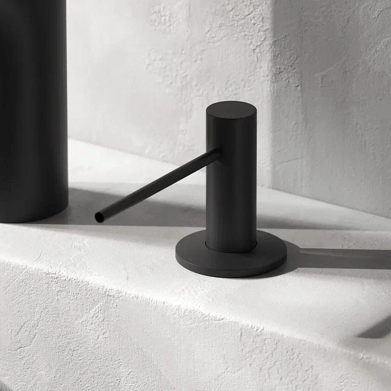 Дозатор для моющего средства AM.PM Gem A9037222 встраиваемый, черный