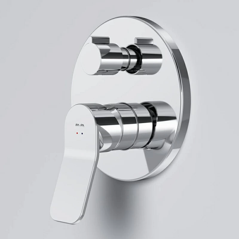 Смеситель для ванны и душа AM.PM X-Joy F85A55000 хром встраиваемый