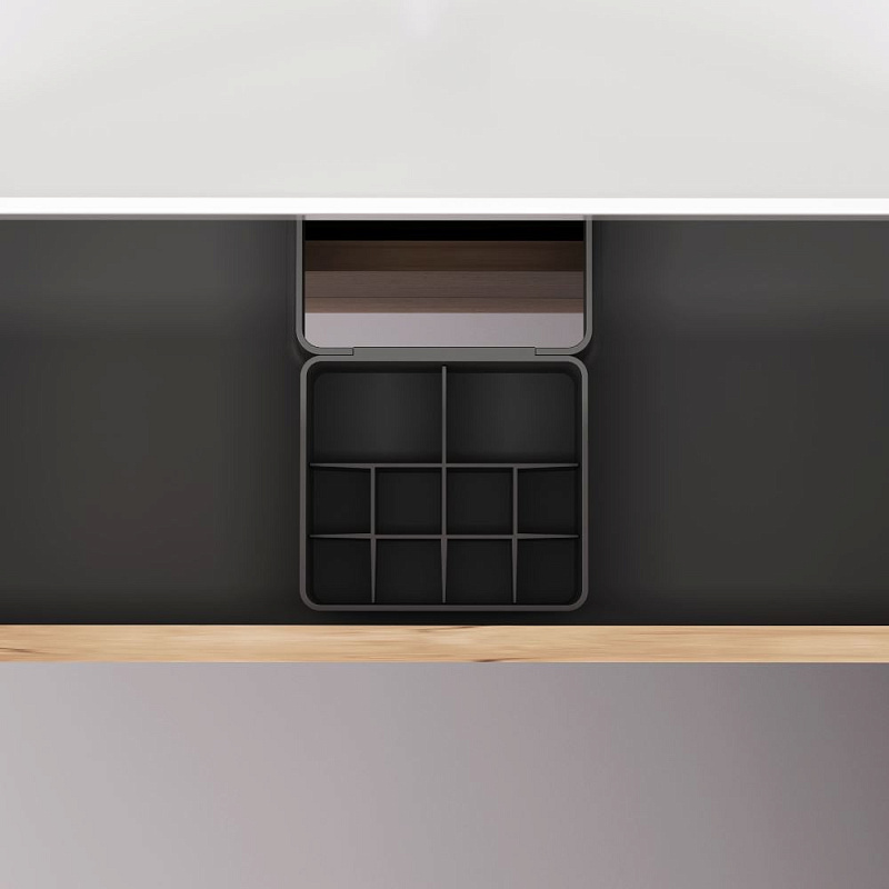 Тумба с раковиной 60 AM.PM Above M9X-FHX0602OF-WCC0600WG подвесная под дерево