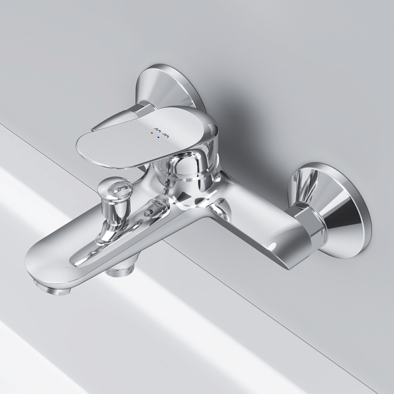 Смеситель для ванны и душа AM.PM Sunny F85C10000 хром