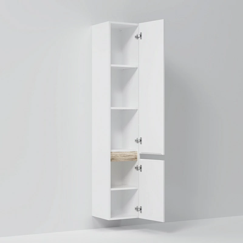 Шкаф-пенал для ванной 30 AM.PM X-Joy M85ACHR0306WG навесной правый белый глянец